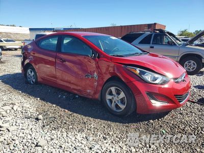 Czwarte zdjęcie samochodu z boku: 2015 HYUNDAI ELANTRA SE VIN:KMHDH4AE4FU443020 - miniatura