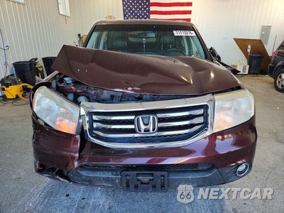 Piąte zdjęcie samochodu w środku: 2014 HONDA PILOT EXL VIN:5FNYF4H56EB035272 - miniatura