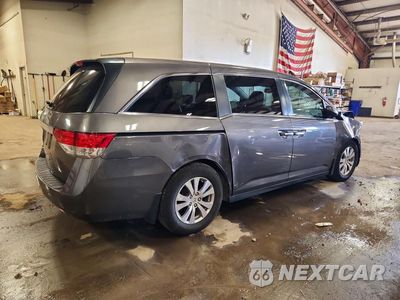 Trzecie zdjęcie samochodu z tyłu: 2016 HONDA ODYSSEY EXL VIN:5FNRL5H69GB087106 - miniatura
