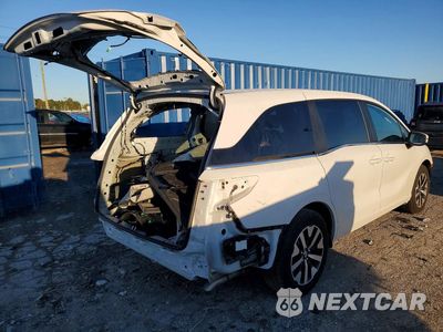 Trzecie zdjęcie samochodu z tyłu: 2026 HONDA ODYSSEY EXL VIN:5FNRL6H69TB021686 - miniatura