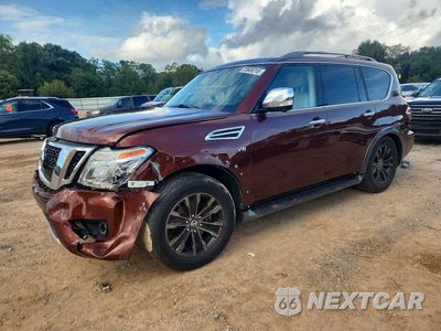 2018 NISSAN ARMADA PLATINUM JN8AY2NE0J9735138 - główne zdjęcie licytacji z USA - miniatura