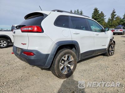 Trzecie zdjęcie samochodu z tyłu: 2014 JEEP CHEROKEE TRAILHAWK VIN:1C4PJMBS1EW160359 - miniatura