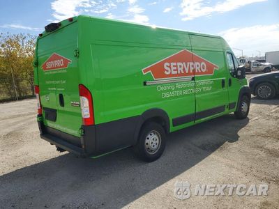 Trzecie zdjęcie samochodu z tyłu: 2021 RAM PROMASTER 3500 DELIVERY VAN VIN:3C6MRVJG5ME564019 - miniatura