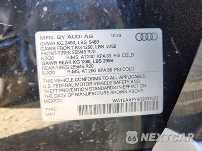Zdjęcie 13 z 13 samochodu: 2024 AUDI Q5 PREMIUM PLUS 45 VIN:WA1EAAFY3R2037027 - miniatura