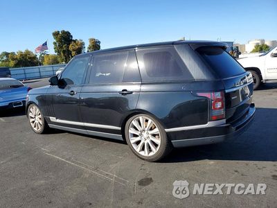 Drugie zdjęcie samochodu z przodu: 2016 LAND ROVER RANGE ROVER SUPERCHARGED VIN:SALGS3EF2GA248576 - miniatura