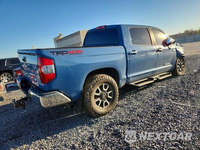Trzecie zdjęcie samochodu z tyłu: 2019 TOYOTA TUNDRA CREWMAX LIMITED VIN:5TFHY5F13KX799307 - miniatura