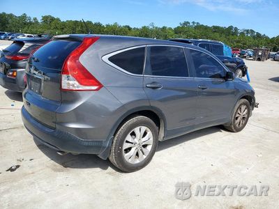 Trzecie zdjęcie samochodu z tyłu: 2014 HONDA CR-V EX VIN:2HKRM3H52EH543468 - miniatura