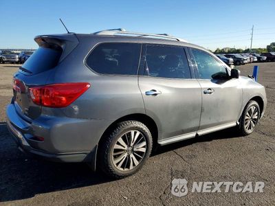 Trzecie zdjęcie samochodu z tyłu: 2017 NISSAN PATHFINDER SL VIN:5N1DR2MM9HC608069 - miniatura
