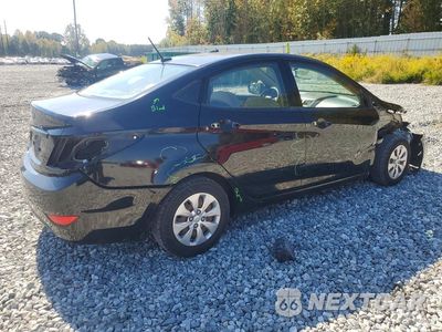 Trzecie zdjęcie samochodu z tyłu: 2017 HYUNDAI ACCENT SE VIN:KMHCT4AE0HU381371 - miniatura
