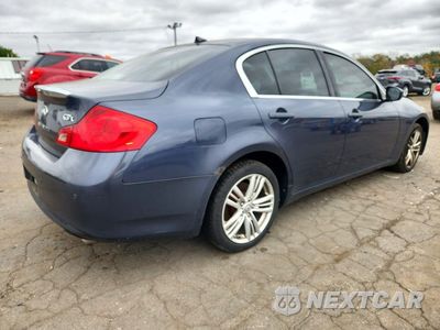 Trzecie zdjęcie samochodu z tyłu: 2010 INFINITI G37 SEDAN X VIN:JN1CV6AR5AM454319 - miniatura