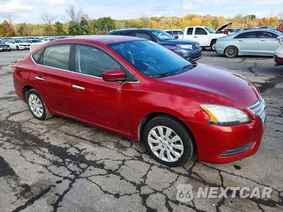 Czwarte zdjęcie samochodu z boku: 2013 NISSAN SENTRA S VIN:3N1AB7AP3DL700531 - miniatura