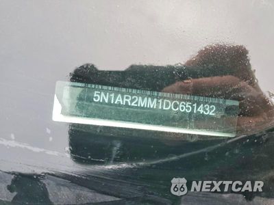 Zdjęcie 14 z 14 samochodu: 2013 NISSAN PATHFINDER S VIN:5N1AR2MM1DC651432 - miniatura