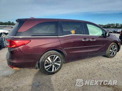 Trzecie zdjęcie samochodu z tyłu: 2019 HONDA ODYSSEY ELITE VIN:5FNRL6H95KB098886 - miniatura