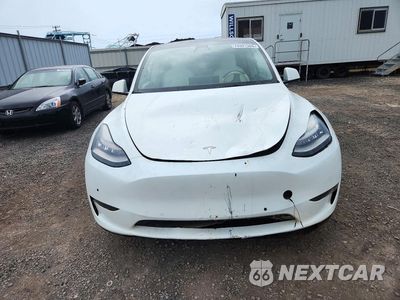 Piąte zdjęcie samochodu w środku: 2021 TESLA MODEL Y VIN:5YJYGDEE7MF279142 - miniatura