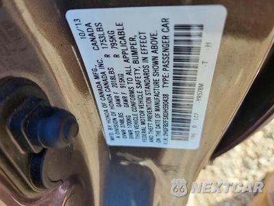 Zdjęcie 12 z 12 samochodu: 2013 HONDA CIVIC LX VIN:2HGFB2F5XDH590438 - miniatura