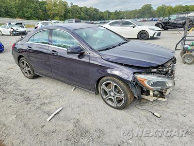 Czwarte zdjęcie samochodu z boku: 2014 MERCEDES-BENZ CLA 250 4MATIC VIN:WDDSJ4GB6EN146794 - miniatura