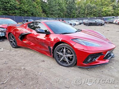 Czwarte zdjęcie samochodu z boku: 2023 CHEVROLET CORVETTE STINGRAY 1LT VIN:1G1YA2D48P5120627 - miniatura
