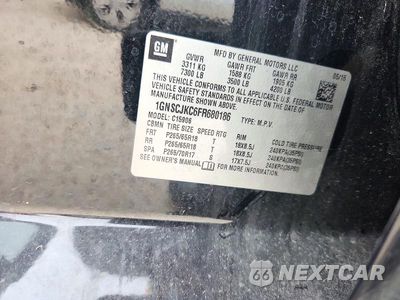 Zdjęcie 14 z 14 samochodu: 2015 CHEVROLET SUBURBAN C1500 LT VIN:1GNSCJKC6FR680186 - miniatura