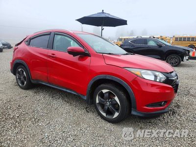 Czwarte zdjęcie samochodu z boku: 2018 HONDA HR-V EXL VIN:3CZRU6H72JM701566 - miniatura