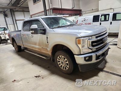 Czwarte zdjęcie samochodu z boku: 2021 FORD F350 SUPER DUTY VIN:1FT8W3BT0MED32278 - miniatura