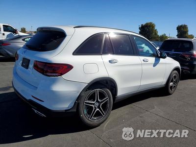 Trzecie zdjęcie samochodu z tyłu: 2022 MERCEDES-BENZ GLC 300 VIN:W1N0G8DB3NG100798 - miniatura