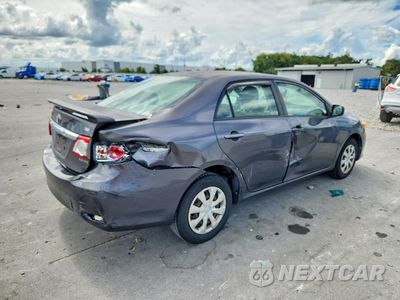 Trzecie zdjęcie samochodu z tyłu: 2011 TOYOTA COROLLA LE VIN:JTDBU4EE7B9145530 - miniatura