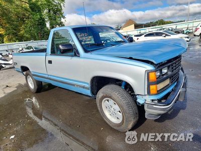 Czwarte zdjęcie samochodu z boku: 1989 CHEVROLET GMT-400 K1500 VIN:1GCDK14K9KE279148 - miniatura