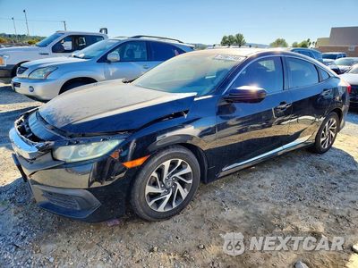 2017 HONDA CIVIC EX 19XFC2F73HE204652 - główne zdjęcie licytacji z USA - miniatura