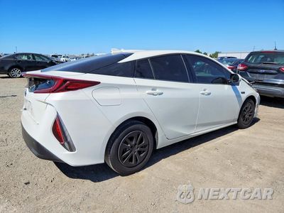 Trzecie zdjęcie samochodu z tyłu: 2018 TOYOTA PRIUS PRIME PLUS VIN:JTDKARFP5J3104112 - miniatura