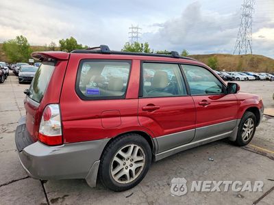 Trzecie zdjęcie samochodu z tyłu: 2006 SUBARU FORESTER 2.5X LL BEAN VIN:JF1SG67626H710454 - miniatura