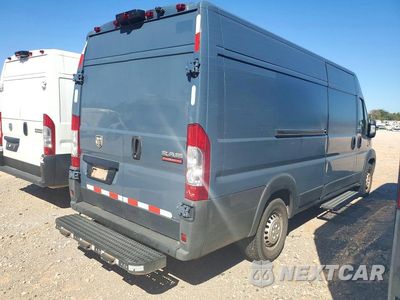 Trzecie zdjęcie samochodu z tyłu: 2021 RAM PROMASTER 3500 DELIVERY VAN VIN:3C6MRVJG9ME586640 - miniatura