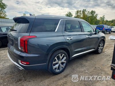 Trzecie zdjęcie samochodu z tyłu: 2021 HYUNDAI PALISADE LIMITED VIN:KM8R5DHE4MU183414 - miniatura