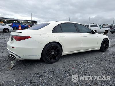 Trzecie zdjęcie samochodu z tyłu: 2021 MERCEDES-BENZ S 580 4MATIC VIN:W1K6G7GB0MA016789 - miniatura