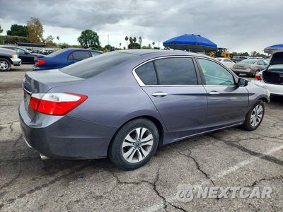 Trzecie zdjęcie samochodu z tyłu: 2014 HONDA ACCORD LX VIN:1HGCR2F30EA081763 - miniatura