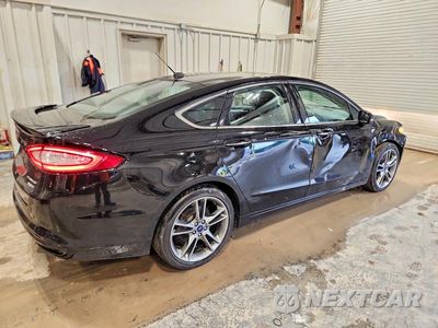 Trzecie zdjęcie samochodu z tyłu: 2016 FORD FUSION TITANIUM VIN:3FA6P0D95GR313432 - miniatura