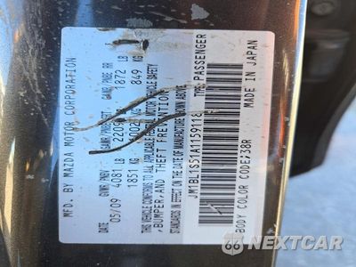 Zdjęcie 12 z 12 samochodu: 2010 MAZDA 3 S VIN:JM1BL1S51A1159118 - miniatura