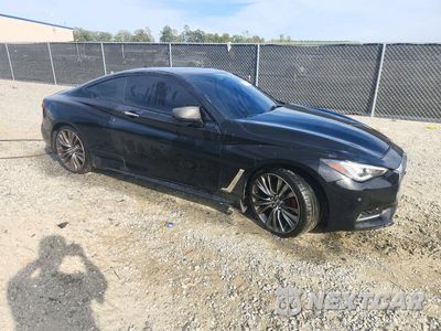 Czwarte zdjęcie samochodu z boku: 2019 INFINITI Q60 3.0T LUXE VIN:JN1EV7ELXKM290202 - miniatura