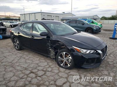 Czwarte zdjęcie samochodu z boku: 2021 NISSAN SENTRA SV VIN:3N1AB8CV7MY223252 - miniatura