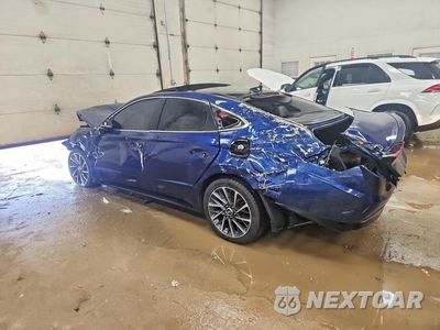 Drugie zdjęcie samochodu z przodu: 2021 HYUNDAI SONATA LIMITED VIN:5NPEH4J29MH103271 - miniatura