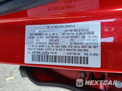 Zdjęcie 13 z 13 samochodu: 2018 MAZDA CX-5 SPORT VIN:JM3KFBBM6J0428604 - miniatura