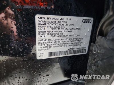Zdjęcie 13 z 13 samochodu: 2025 AUDI Q3 PREMIUM S LINE 45 VIN:WA1DECF38S1019201 - miniatura