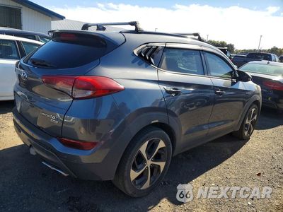 Trzecie zdjęcie samochodu z tyłu: 2016 HYUNDAI TUCSON LIMITED VIN:KM8J3CA20GU108999 - miniatura