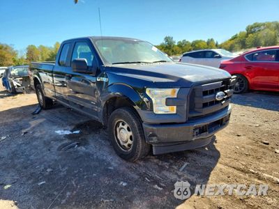 Czwarte zdjęcie samochodu z boku: 2017 FORD F150 SUPER CAB VIN:1FTEX1CP9HKC19944 - miniatura