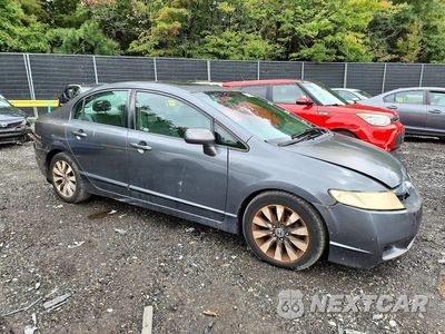 Czwarte zdjęcie samochodu z boku: 2010 HONDA CIVIC EXL VIN:2HGFA1F9XAH549920 - miniatura