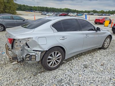 Trzecie zdjęcie samochodu z tyłu: 2015 INFINITI Q50 HYBRID PREMIUM VIN:JN1AV7AR7FM850398 - miniatura