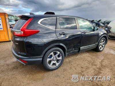 Trzecie zdjęcie samochodu z tyłu: 2018 HONDA CR-V EX VIN:7FARW2H52JE049659 - miniatura