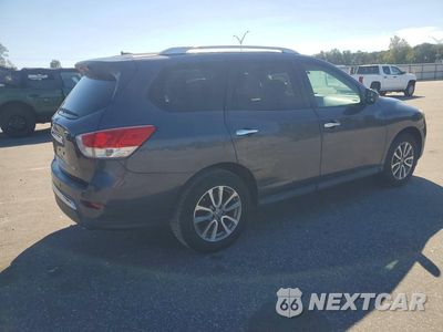 Trzecie zdjęcie samochodu z tyłu: 2014 NISSAN PATHFINDER SV VIN:5N1AR2MNXEC682852 - miniatura