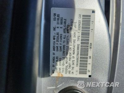 Zdjęcie 13 z 13 samochodu: 2008 ACURA TL VIN:19UUA66278A038892 - miniatura