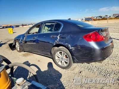 Drugie zdjęcie samochodu z przodu: 2012 INFINITI G37 SEDAN X VIN:JN1CV6AR0CM675815 - miniatura