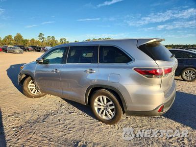 Drugie zdjęcie samochodu z przodu: 2015 TOYOTA HIGHLANDER LE VIN:5TDZKRFH3FS064221 - miniatura